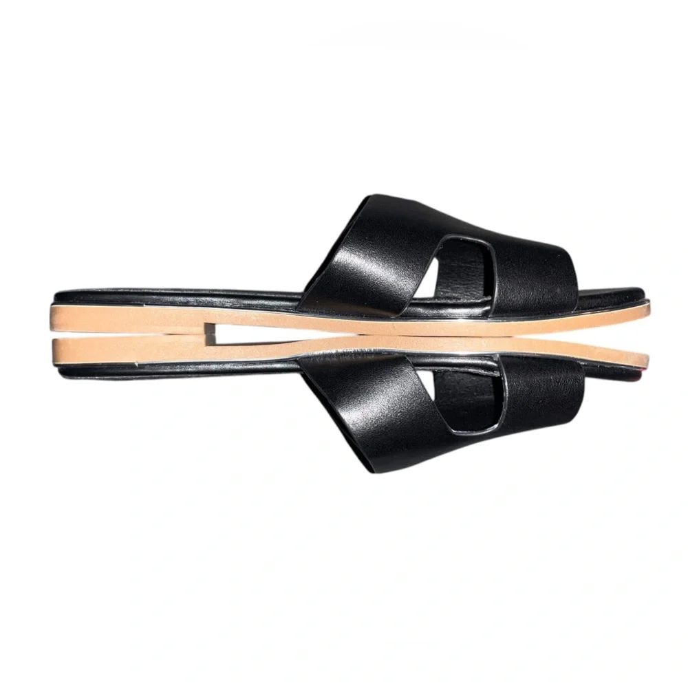 Corky’s Hey Girl Black Women's Slide Sandals Size 7 NWOB - Picture 4 of 5